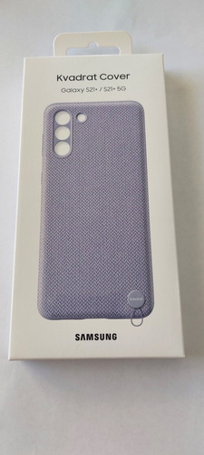 Funda Samsung Kvadrat Cover Galaxy S21+ Color Violeta Liso