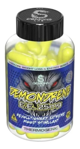 Demondrene E.e. 25mg 60 Caps - Demons Lab Sabor Sem Sabor