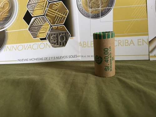 Primera Moneda De 2 Soles Lineas De Nazca Coleccion Completa