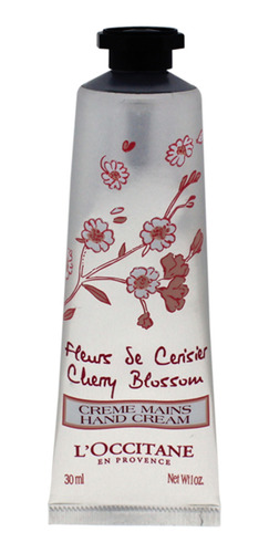 Crema De Manos Cherry Blossom De Loccitane Para Mujer, 1 Onz