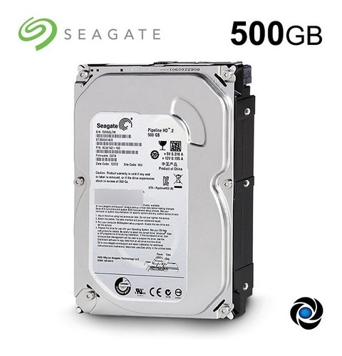 Imagen 3 de 5 de Disco Rigido 500gb Seagate Sata Hd Pc Dvr Seguridad Cctv