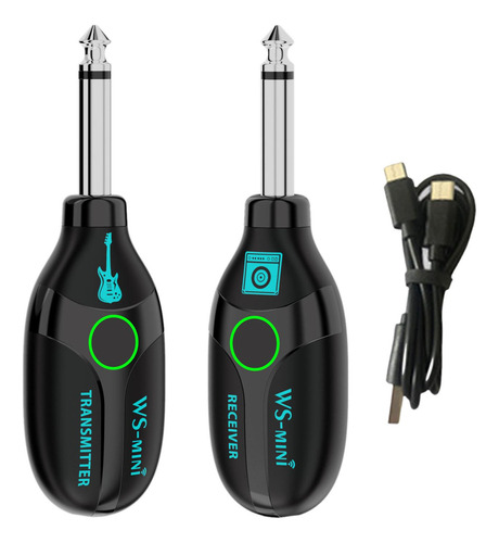 2x Transmissores E Receptores Sem Fio Para Guitarra,
