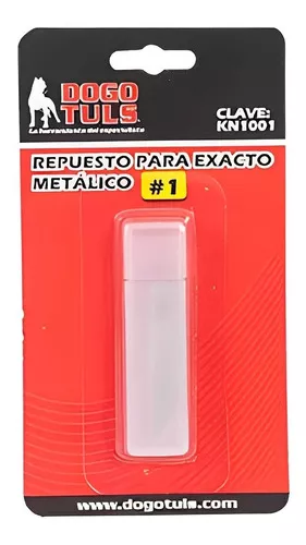 Kit Exacto Metalico Bisturi Cutter Con 5 Repuestos Dogotuls