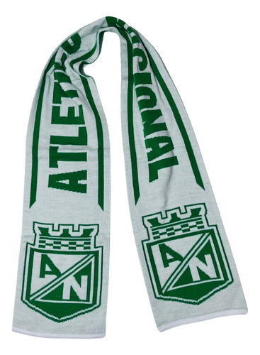 Bufandas De Equipos De Futbol Atletico Nacional De Colección