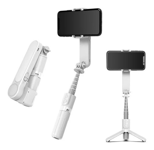 Gimbal Estabilizador Celular Selfie Stick Trípode Con Luz