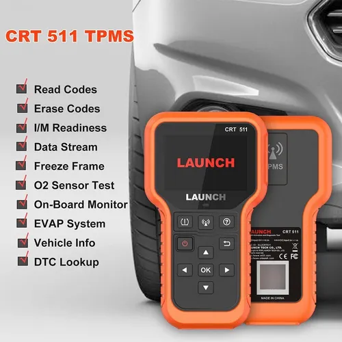 Sensor Presion Tpms Launch Crt-511 Diagnostico Programacion