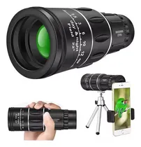 Comprar Telescopio Celular Tripode Monocular Camping Fotos Zoom Port Negro