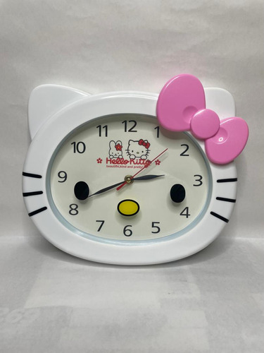 Reloj De Pared Hello Kitty 