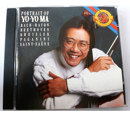 Cd Portrait Of Yo Yo Ma Bach Haydn Beethoven Cello (z)