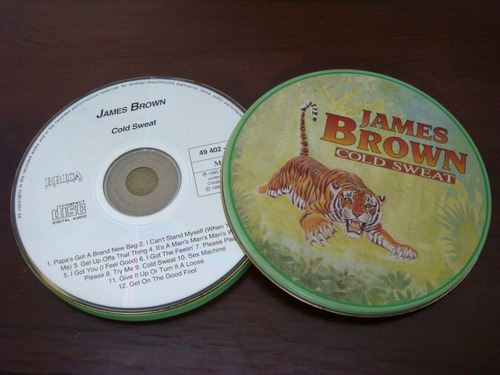 James Brown - Cold Sweat * Cd Estuche Metalico * Made In U 