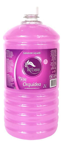 Kit Com 6 Unidades Sabonete Líquido Orquidea 2 L Ikebana