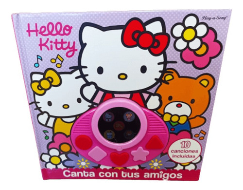 Libro Infantil Canta Con Tus Amigos, Hello Kitty