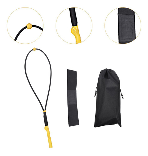 Cuerda De Entrenamiento De Swing De Golf, Amarillo