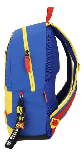 Mochila Marvel X-men Cíclope Especial Color Azul