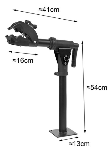 Estante De Mantenimiento De Bicicletas Para Pared O Negro