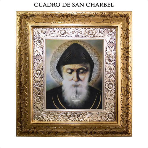 Cuadro San Charbel 45x40 Cm