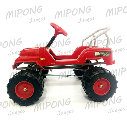 Imagen 3 de 8 de Karting A Pedal Auto Infantil Tipo Jeep Mipong