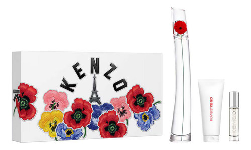 Set Kenzo Flower By Kenzo 3pcs