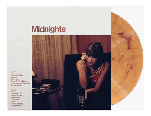 Taylor Swift Midnights Mahogany Edition Lp Vinyl