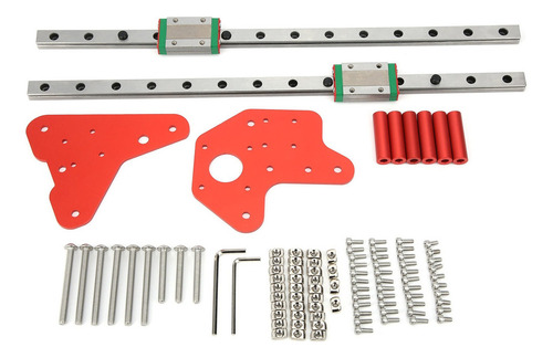 Guia De Trilho Deslizante Linear Kit De Eixo Z Duplo Para