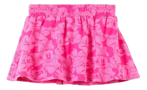 Falda Con Short Incluido Minnie Mouse Talla 4 Disney