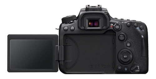 Imagen 3 de 5 de Canon EOS Kit 90D + lente 18-135mm IS USM DSLR color negro