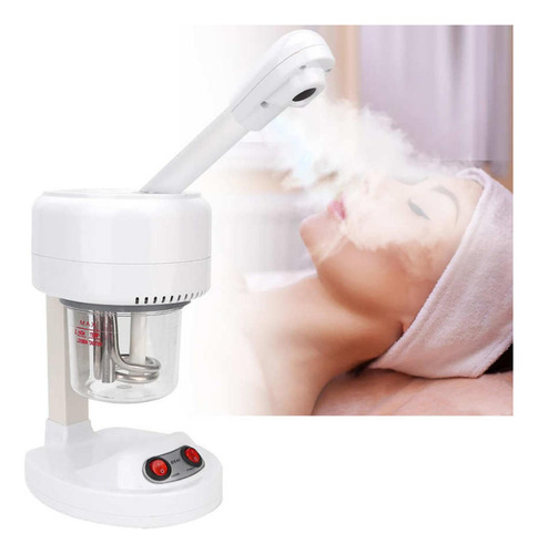 Set Lampara Con Lupa Luz Regulable Vapozono Facial Portatil