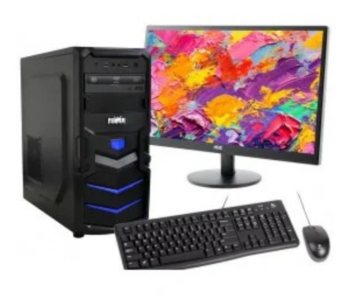 Pc De Mesa Celeron Monitor 20 Hdmi Hdd 1tb Ddr4 4gb Windows