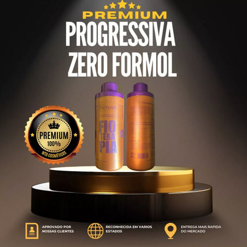 Fioterapia Progressiva Sem Formol Alisamento Profissional