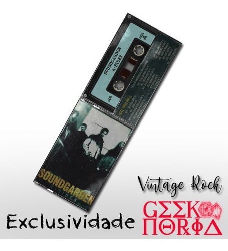 Marcador Magnético Vintage Tape Rock - Soundgarden