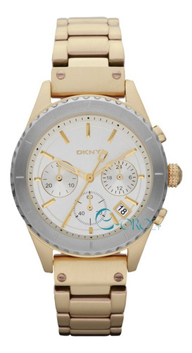 Reloj Dkny Stainless Steel Gold Bowery