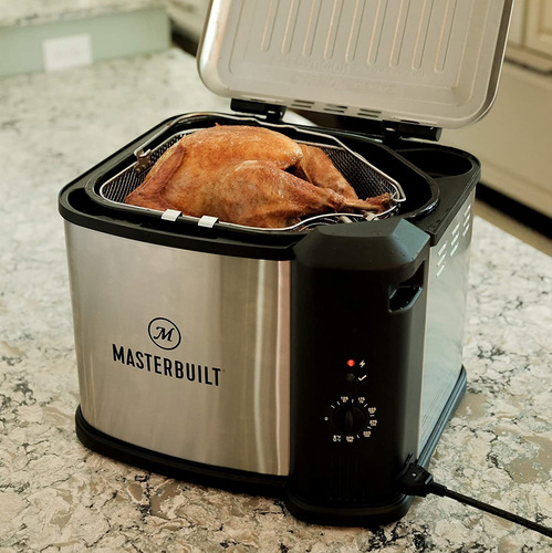 Imagen 3 de 8 de Masterbuilt Mb20012420 Freidora Electrica, Caldera, Vaporera
