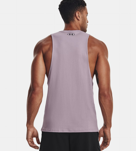 Playera Under Armour Project Rock Rents Due Tank Lila
