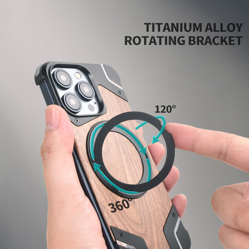 Capa Walnut Para Celular Apple 16promax