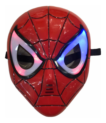 Mascara Careta Superheroe Con Luz Marvel Para Niños