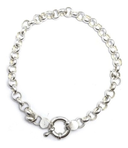 Pulsera Rolo N° 1  Plata 925 19cm Ideal Mujer