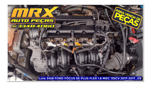 Sucata Ford Focus Se Plus 1.6 Hc Flex Mec 2017 Pecas