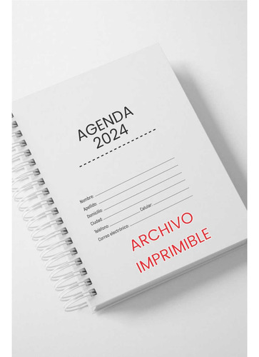 Kits Agenda Imprimibles 2024 + Planners Pronta Imprimir Pdf 