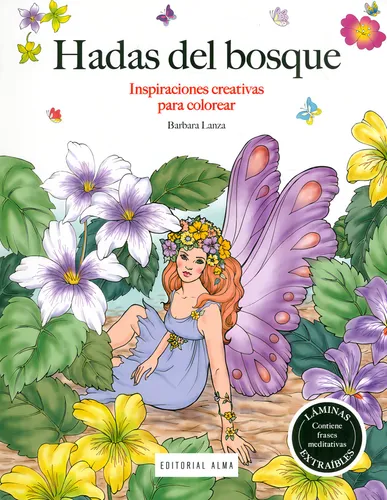 Mandalas Para Colorear Hadas Del Bosque Adultos/niños