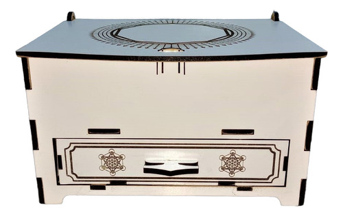 Caja Parrilla Desimpregnadora Mini Blanco