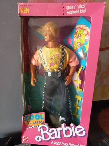 Imagem 1 de 5 de Barbie Ken Cool Times 1988 Lacrado Toy Story Antigo 80 90