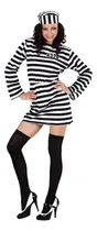 Comprar Disfraz Adulto Fiesta Disfraces Cotillon Presa Mujer Preso