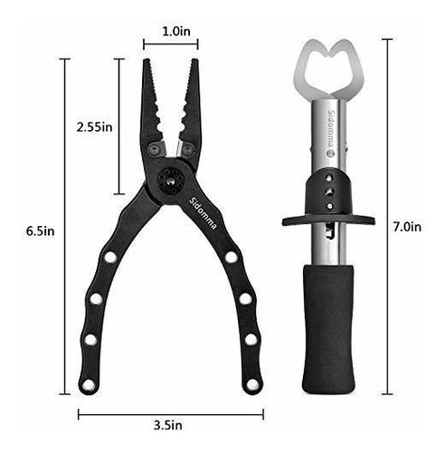 Sidomma Alicate Pesca Multifuncion Para Agua Salada Vaina
