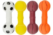 Comprar Balacoo Vinilo Barbell Perro Juguetes, 4 Piezas Perro Mascot