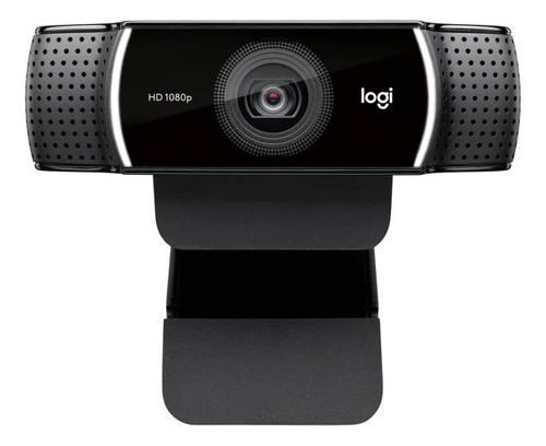 Cámara Web Logitech C922 Pro Full Hd 30fps Color Negro