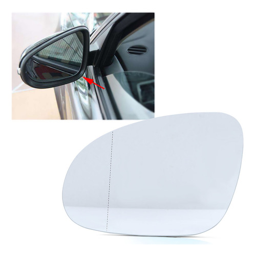 Espejo Retrovisor De Vidrio, 1 Pieza, Pasajero Izquierdo En