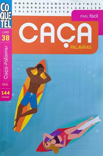 Coquetel - Caça-Palavras - Nível Fácil - Livro 47