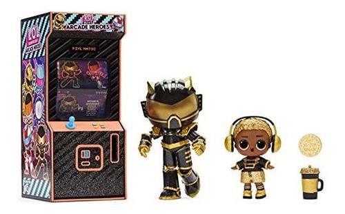 Lol Surprise Boys Arcade Heroes Series 2 Action Figure Muñe