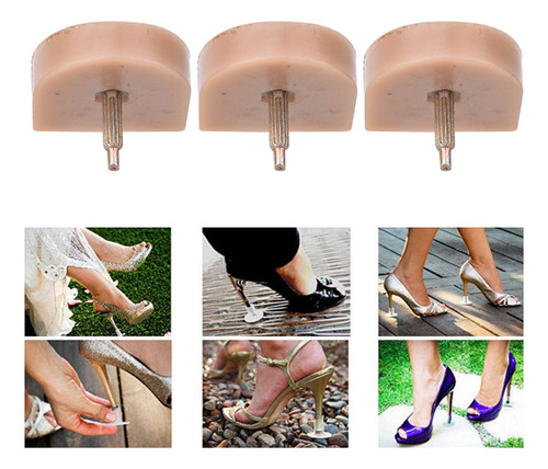 Talón Con Punta De Tacón, 10 Pares, Zapatos De Alto Repuesto