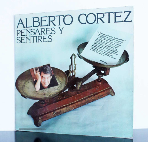 Vinilo Alberto Cortéz - Pensares Y Sentires